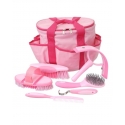 Tough 1® Great Grips 6-Brush Set W/ Bag Pink