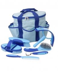 Tough 1® Great Grips 6-Brush Set W/ Bag Blue