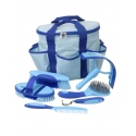 Tough 1® Great Grips 6-Brush Set W/ Bag Blue