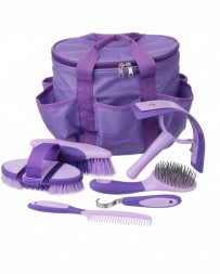 Tough 1® Great Grips 6-Brush Set W/ Bag Purple
