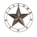 Tough 1® Antiqued Decorative Welcome Star 24"