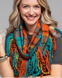 Ladies' Plaid Infinity Scarf