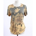 Ladies' All Over Printed Tee Shirt