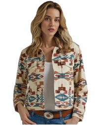 Wrangler® Ladies' Aztec Boyfriend Jacket