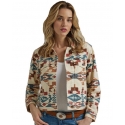 Wrangler® Ladies' Aztec Boyfriend Jacket