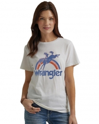 Wrangler® Ladies' Buckin' Rainbow Graphic Tee