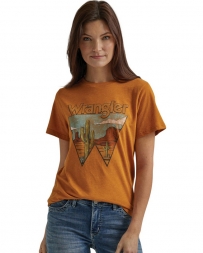 Wrangler® Ladies' Desert Cactus Logo Graphic Tee