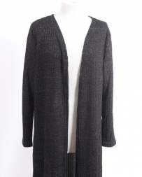 Ladies' Fashion Cage Holiday Cardigan