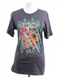 Ladies' It Aint Easy Being Wild Tee 3X