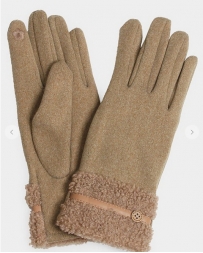 Ladies' Fur Cuff Gloves