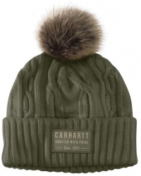 Carhartt® Ladies' Knit Pom Pom Beanie