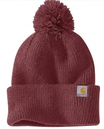 Carhartt® Ladies' Knit Pom Pom Cuffed Beanie