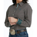 Cinch® Ladies' Performance LS Button Print