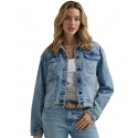 Wrangler® Ladies' Light Wash Cowboy Jacket