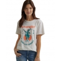 Wrangler® Ladies' Long Live Cowboys Graphic Tee