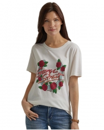 Wrangler® Ladies' Lucky Day George Graphic SS Tee