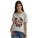 Wrangler® Ladies' Lucky Day George Graphic SS Tee