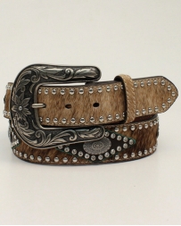 Nocona Belt Co.® Ladies' Caf Hair Oval Conch Belt