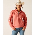 Ariat® Ladies' 1/2 Zip Tek Arm Logo Hoodie