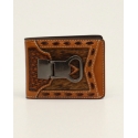 Ariat® Men's Bifold Money Clip Basketweave