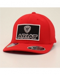 Ariat® Men's Horizontal Logo Red Cap