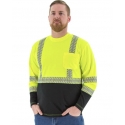 Men's Hi Vis LS Chainsaw Stripe Class 2