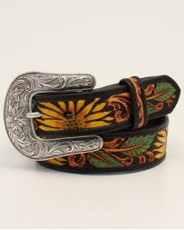 Nocona Belt Co.® Girls' Sunflower Tooled Belt