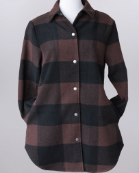 Kerenhart® Ladies' Plaid Wool Blend Barn Jacket