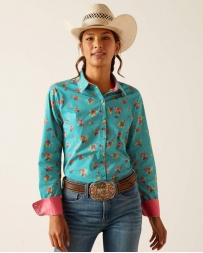 Ariat® Ladies' Printed Kirby Stretch Shirt