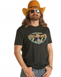 Rock & Roll Cowboy® Men's Dale Brisby Tee Black