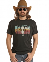 Rock & Roll Cowboy® Men's Dale Brisby Tee Black