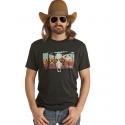 Rock & Roll Cowboy® Men's Dale Brisby Tee Black