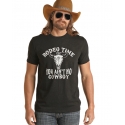 Rock & Roll Cowboy® Men's Dale Brisby Tee Black