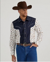 Wrangler® Men's Rodeo Ben Floral Print Shirt