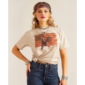 Ariat® Ladies' Rodeo Quincy Flag Tee