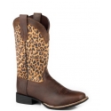 Roper® Ladies' Monterey Leopard Square Toe