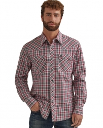 Wrangler Retro® Men's LS Snap Plaid Shirt