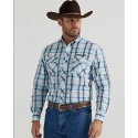 Wrangler® Men's Western Logo LS Shirt