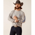 Ariat® Men's Charger Logo Long Sleeve Tee