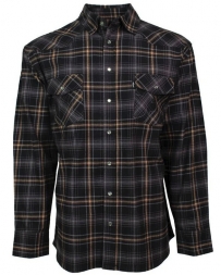 Hooey® Men's LS Flannel Pearl Snap