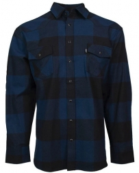 Hooey® Men's LS Flannel Pearl Snap