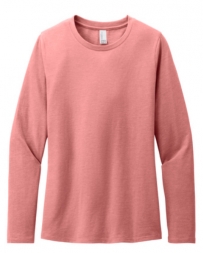 Ladies' LS Basic Crewneck Top