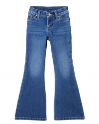 Wrangler® Girls' Barbie Flare Blue Jean
