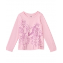 Wrangler® Girls' Barbie LS Graphic Tee