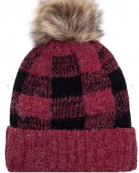 Ladies' Buffalo Check Stocking Cap