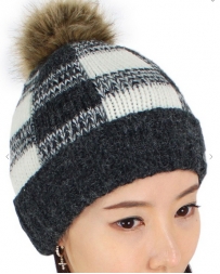 Ladies' Buffalo Check Stocking Cap