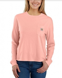 Carhartt® Ladies' Long-Sleeve Pocket T-Shirt