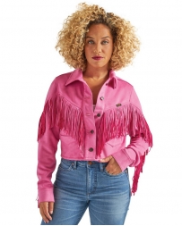 Wrangler Retro® Ladies' Cropped Fringe Jacket