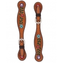 Weaver Leather® Floral Spur Straps