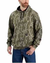 Carhartt® Men's Midweight Camo Sleeve Logo Hoodie